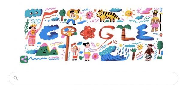 Hari Kemerdekaan Indonesia 2020 Jadi Google Doodle Hari Ini
