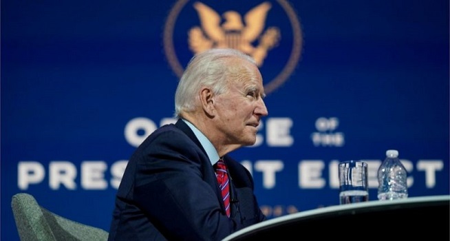 Joe Biden akan menjadi Presiden ke-46 AS (Foto: BBC/Reuters)