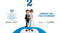 Poster film Stand By Me Doraemon 2, yang diunggah CBI Pictures, Selasa (19/1/2021). Foto: Instagram.com/cbipictures