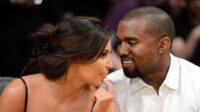 Pasangan selebritas Kim Kardashian dan Kanye West (Foto: BBC/Getty Images)